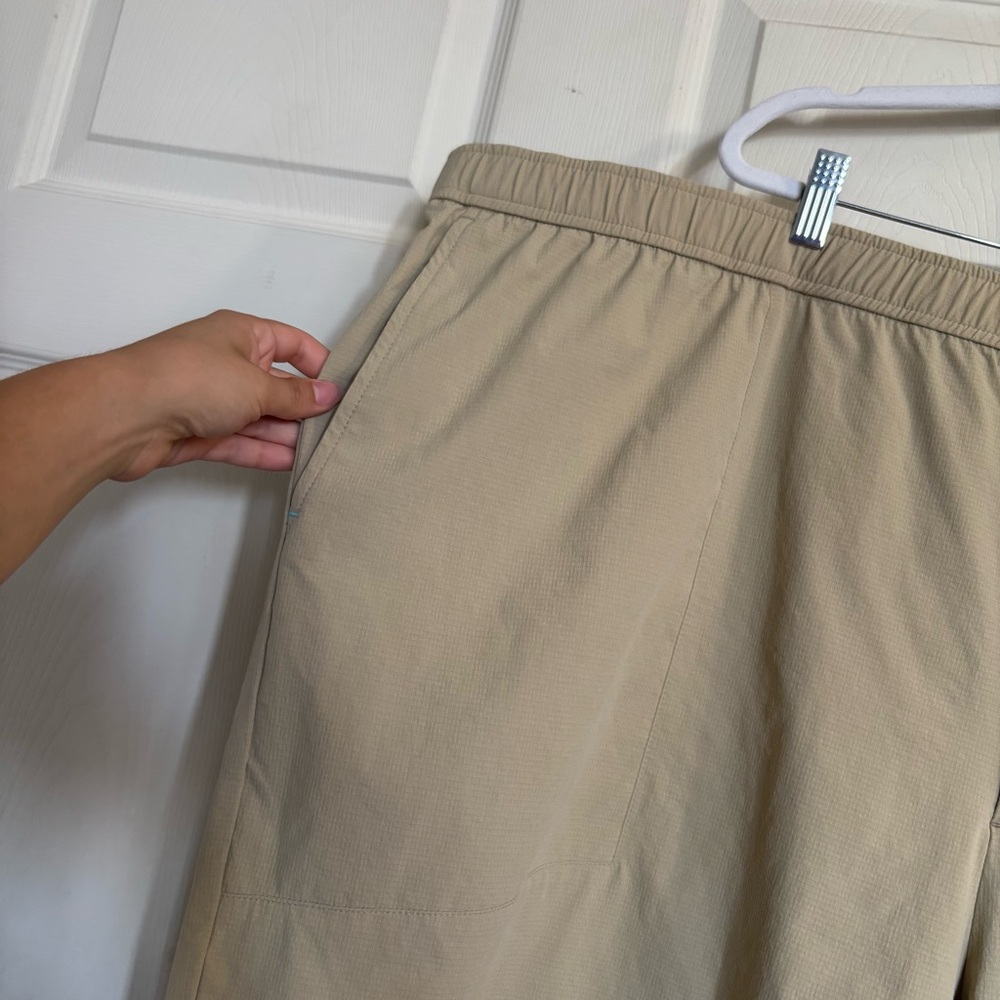 Tommy Bahama 5XLB Khaki Ripstop elastic Waist Shorts - Picture 3 of 11